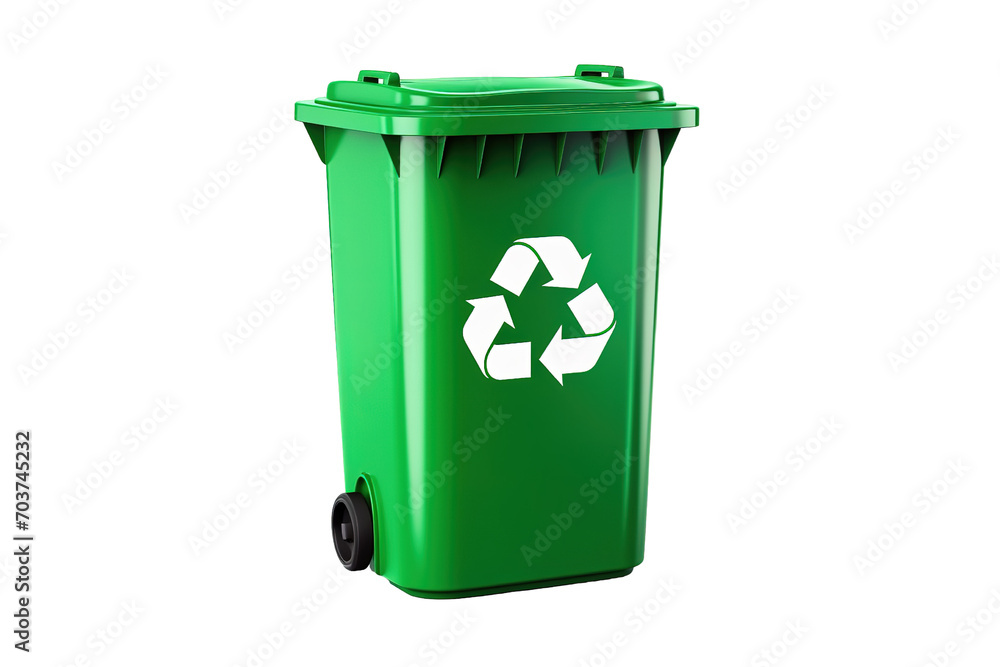 garbage container Isolated on transparent background garbage container Isolated on transparent background