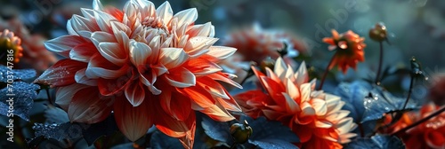 Macro Photography Beautiful Fully Opened Flower, Banner Image For Website, Background, Desktop Wallpaper