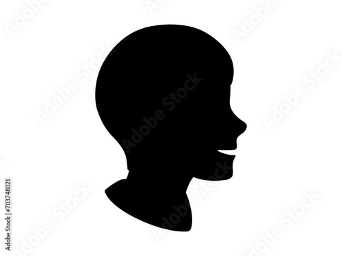 Avatar Profile Picture Silhouette Illustration 