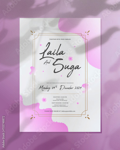 Wedding Invitation Template for you