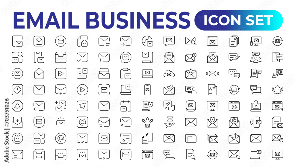 Email icons Pixel perfect. Send, message, internet Set of thin line web icon set, simple outline icons collection, Pixel Perfect icons, Simple vector illustration. Email icons Pixel perfect. Send, message, internet Set of thin line web icon set, simple outline icons collection, Pixel Perfect icons, Simple vector illustration.