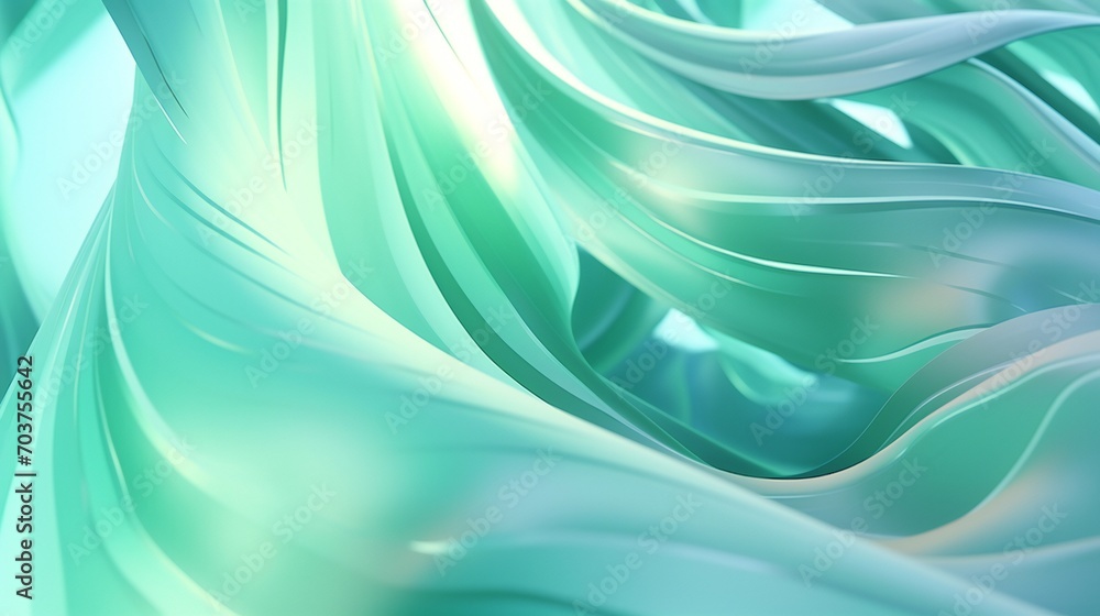 A Monstera leaf up close reveals a calming color palette, its fluid forms dancing in soothing rhythms A Monstera leaf up close reveals a calming color palette, its fluid forms dancing in soothing rhythms