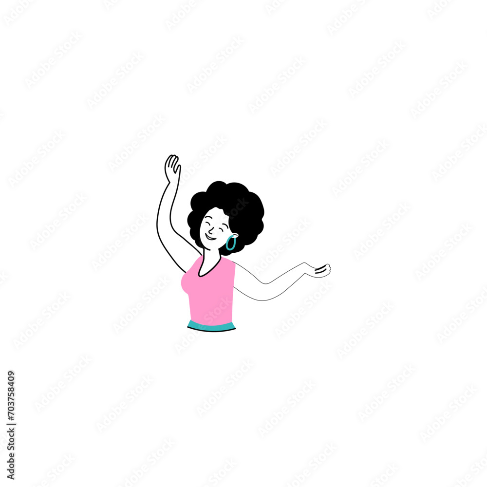 set of people posing half body in pink pose set of people posing half body in pink pose