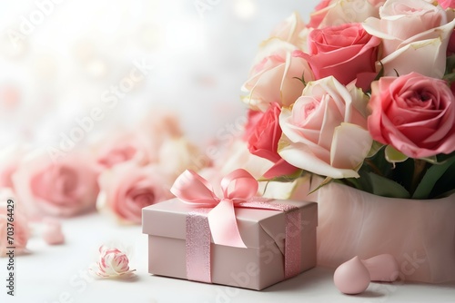 elegant-pink-gift-and-rose-bouquet