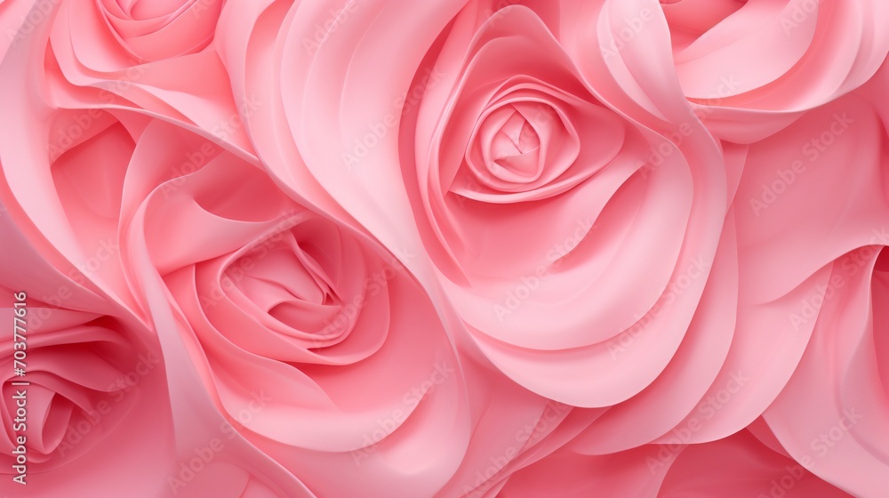 In the fluid and flowing forms of a wavy rose leaf up close, calming patterns gracefully unfold like a nature's ballet In the fluid and flowing forms of a wavy rose leaf up close, calming patterns gracefully unfold like a nature's ballet