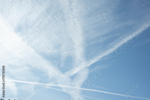 himmel wolken blau