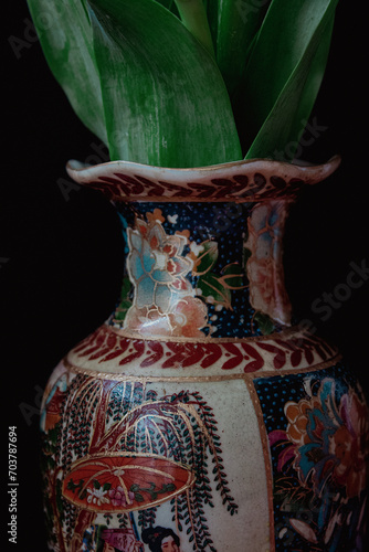 vase with flowers