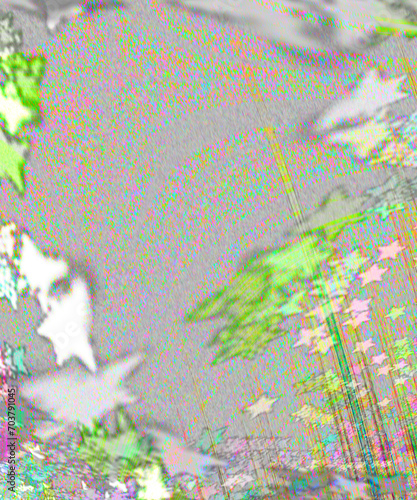 Y2K 2000s Japanese Texture