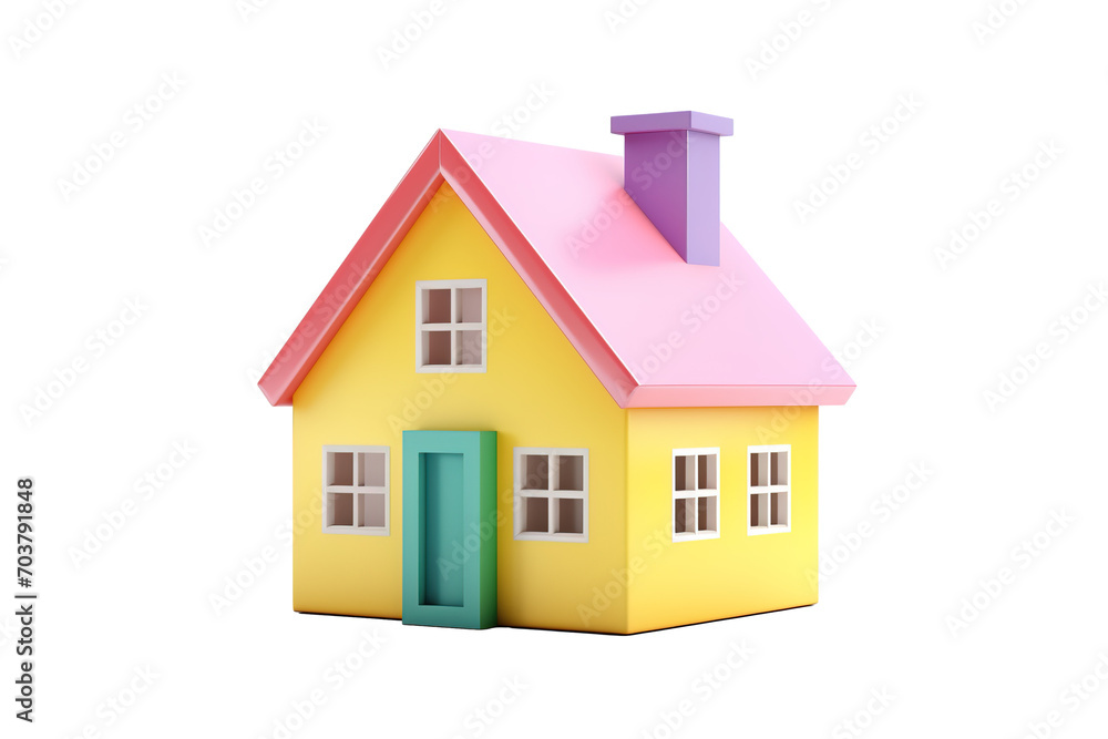 Tiny house Isolated on transparent background Tiny house Isolated on transparent background