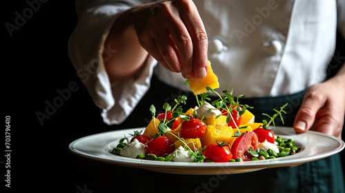 chef preparing food