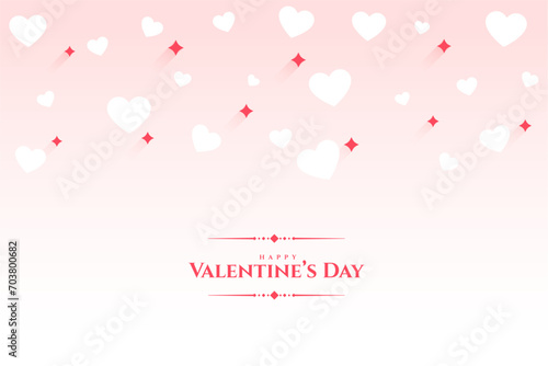 beautiful happy valentines day background for social media post
