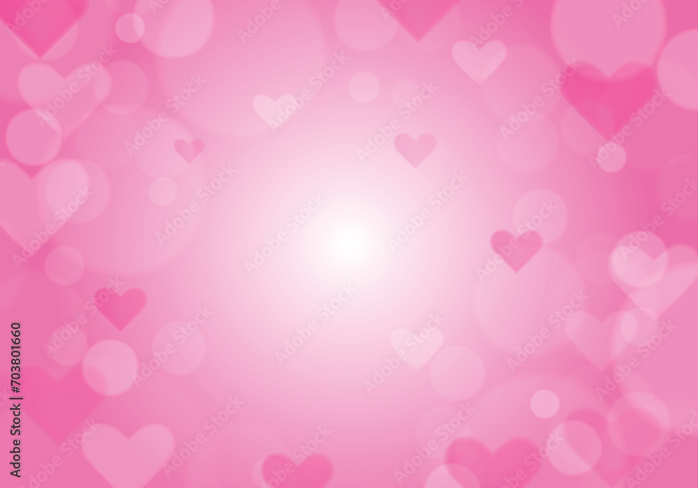 vector blurred valentine's day wallpaper