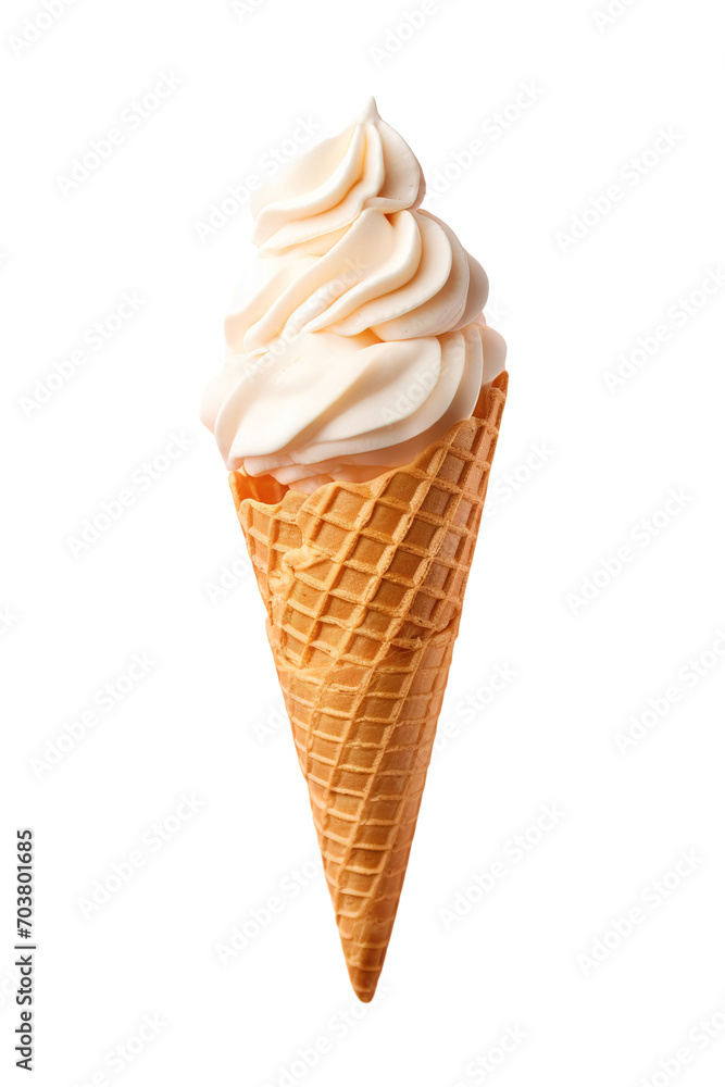 Ice cream Isolated on transparent background Ice cream Isolated on transparent background