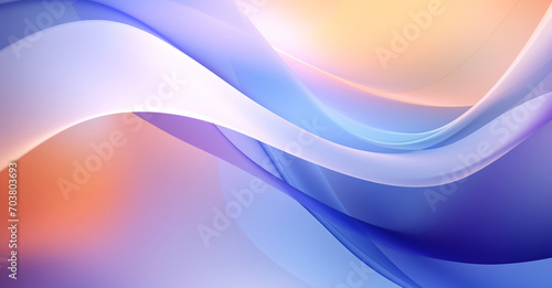 Abstract wavy purple gradient background