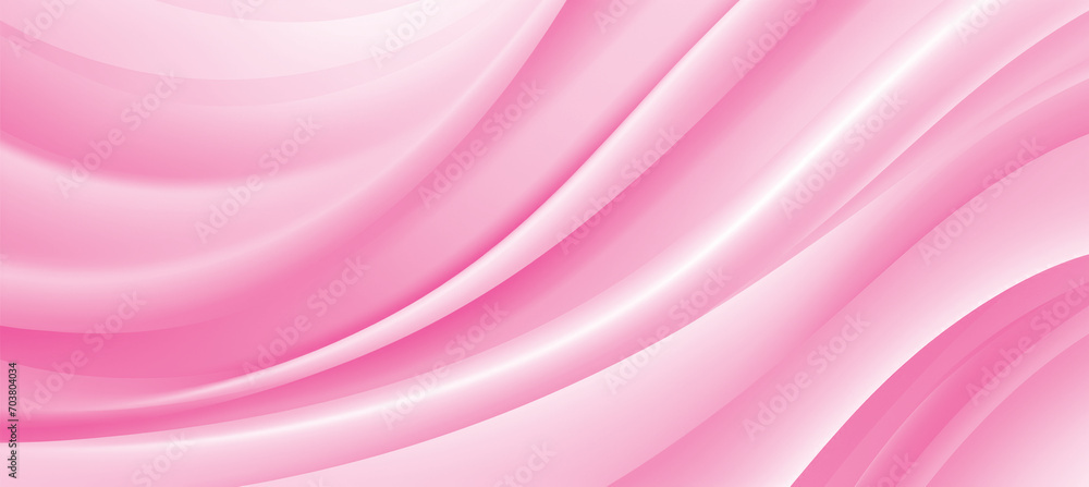 Obraz premium Abstract pink wavy background 