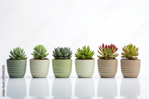 Succulent Variety in Isolation