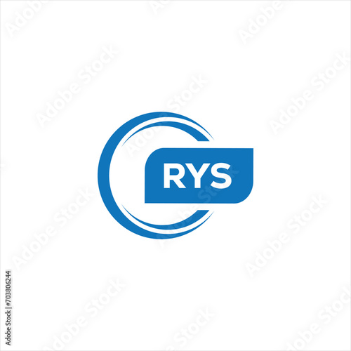 RYS letter design for logo and icon.RYS typography for technology, business and real estate brand.RYS monogram logo.