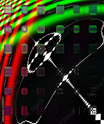 Retro Y2K Throwback Texture