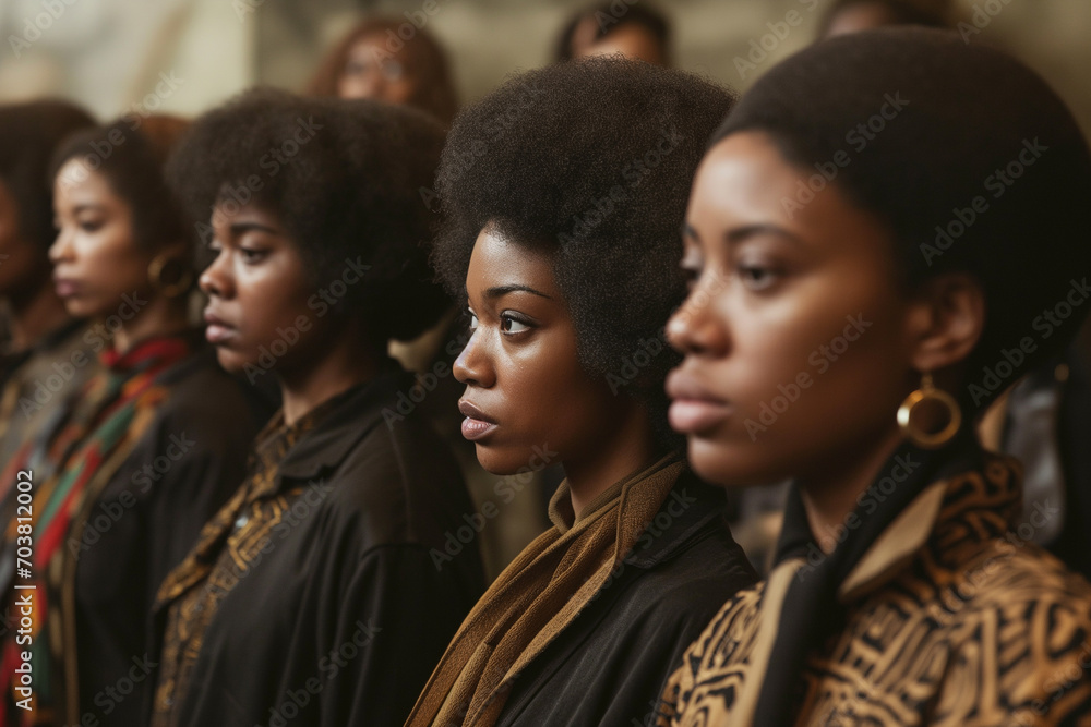 Obraz premium Black month history, juneteenth, black lives matter concept