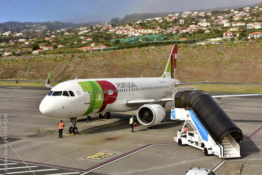 Cristiano Ronaldo International Airport, Funchal, Madeira, Portugal ...