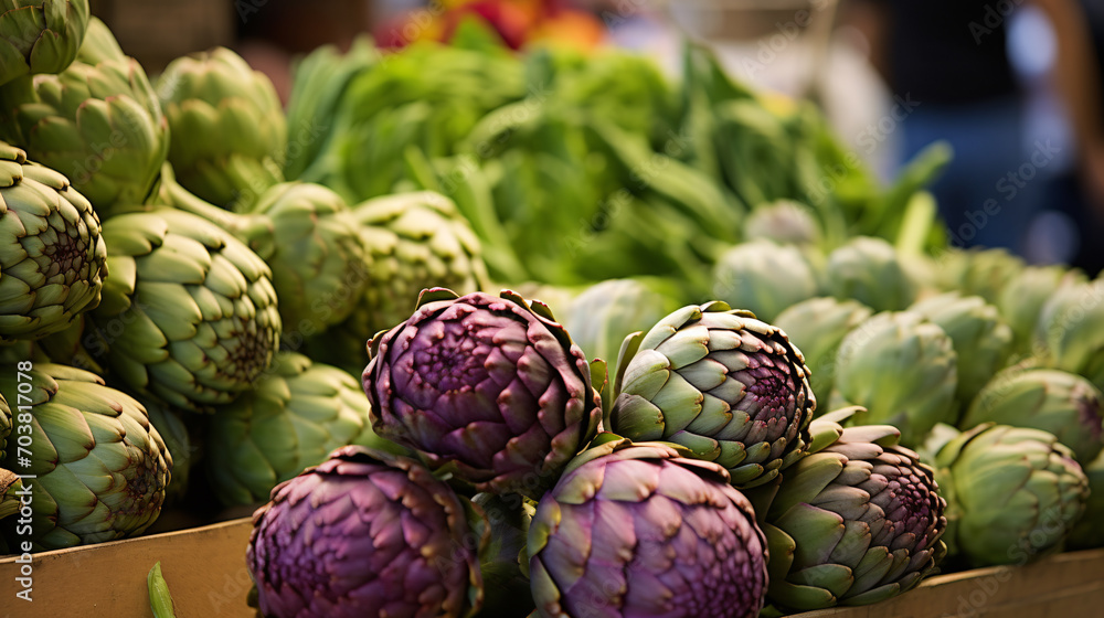 Close up shot of juicy fresh fruits and vegetables on a farmers market Close up shot of juicy fresh fruits and vegetables on a farmers market