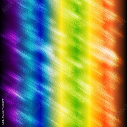 Rainbow colored vertical gradient with diagonal white stripes, scratch effect