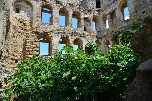 The Algerian Hasan Pasha Mansion, located in Canakkale, Turkey, was built in the 18th century.