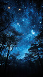 Starry Night in the Enchanted Forest
