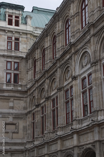 Architectonic heritage in Vienna, Austria © Laiotz