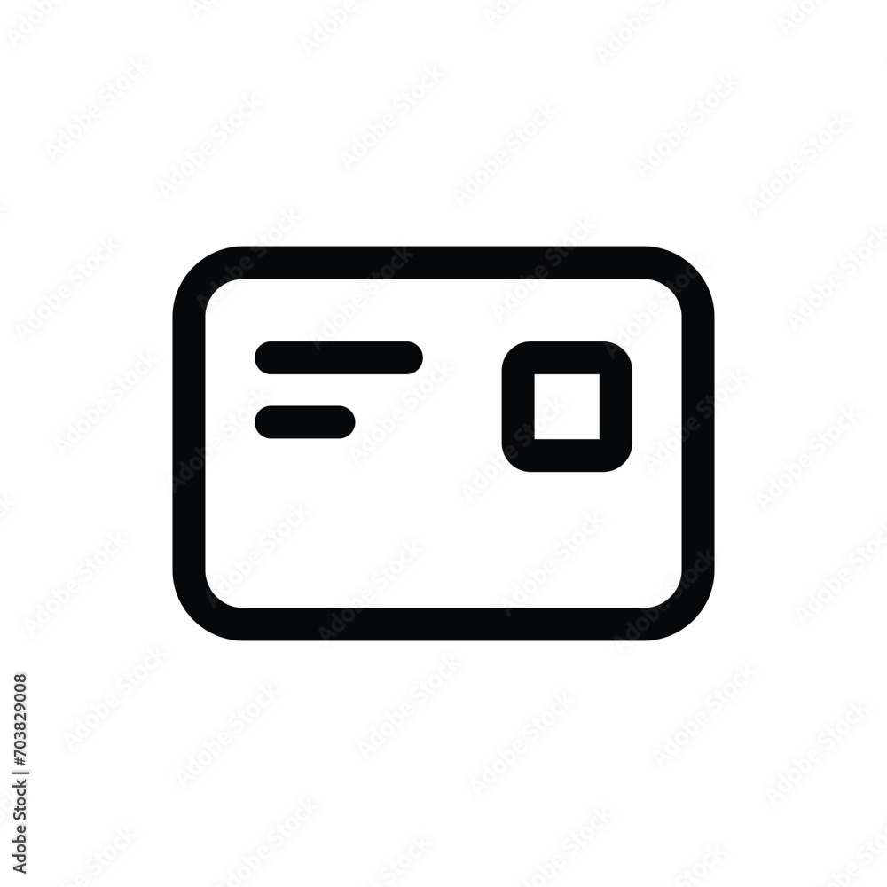 Post Mail icon in trendy outline style isolated on white background. Post Mail silhouette symbol for your website design, logo, app, UI. Vector illustration, EPS10.