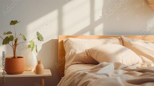 Simple and cozy bedroom