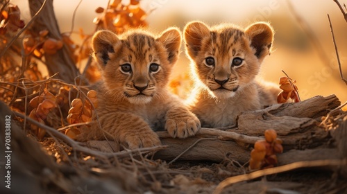 Lion cubs © Svwtlana