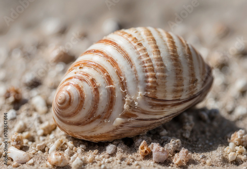 seashell on the sand