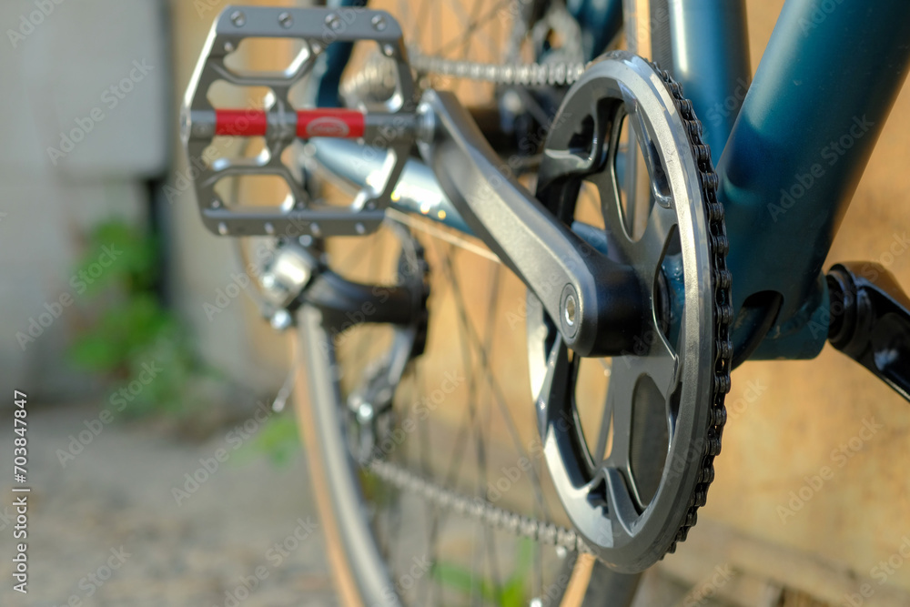 Elements and details of the bicycle design. The system of bicycle connecting rods. Elements and details of the bicycle design. The system of bicycle connecting rods.