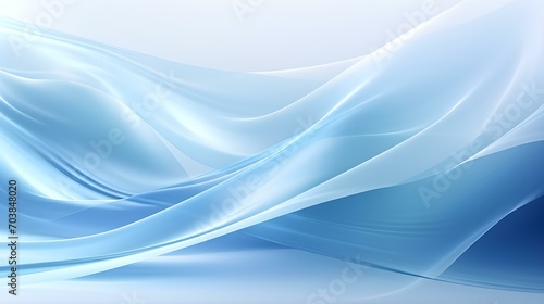 Dynamic Vector Background of transparent Shapes in blue and white Colors. Modern Presentation Template