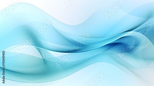 Dynamic Vector Background of transparent Shapes in cyan and white Colors. Modern Presentation Template
