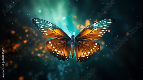 Bunter Schmetterling © Red Tiger Design