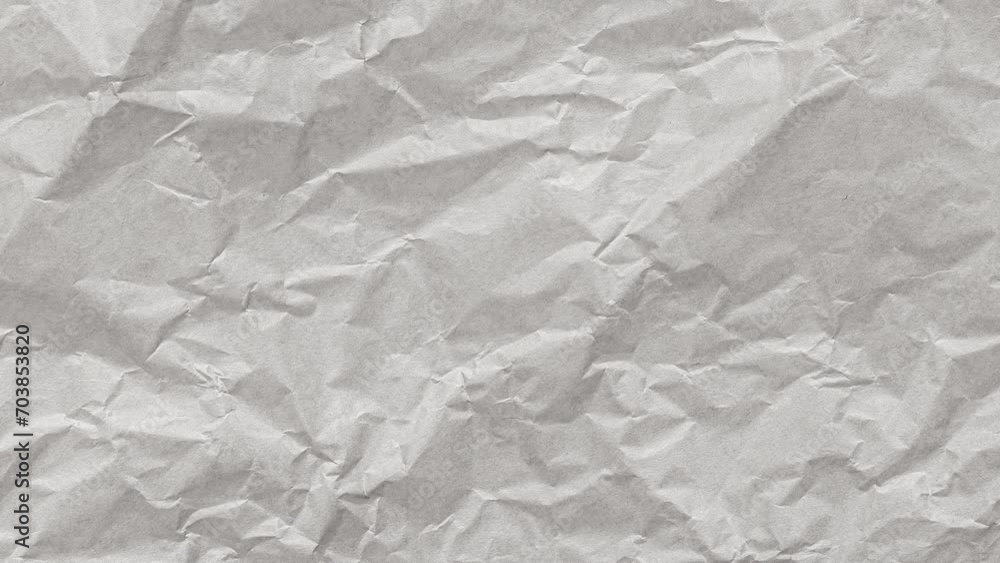 Crumpled craft paper background, wallpaper stop motion animation Crumpled craft paper background, wallpaper stop motion animation