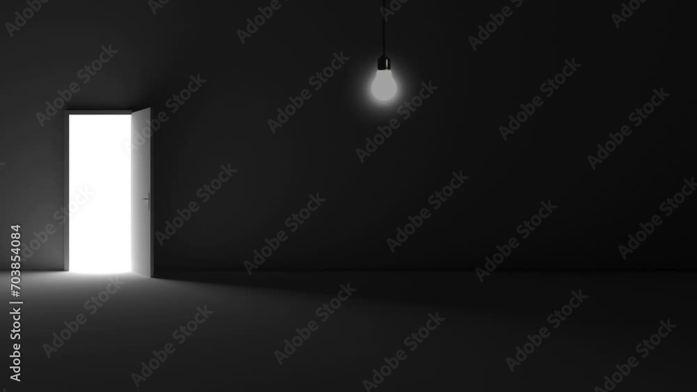 Black background darkroom lamp animation Black background darkroom lamp animation