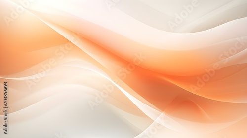 Dynamic Vector Background of transparent Shapes in light orange and white Colors. Modern Presentation Template