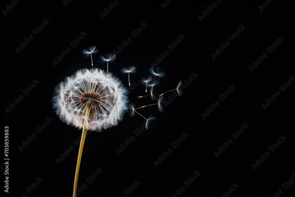Fototapeta premium Summer seed nature plant spring