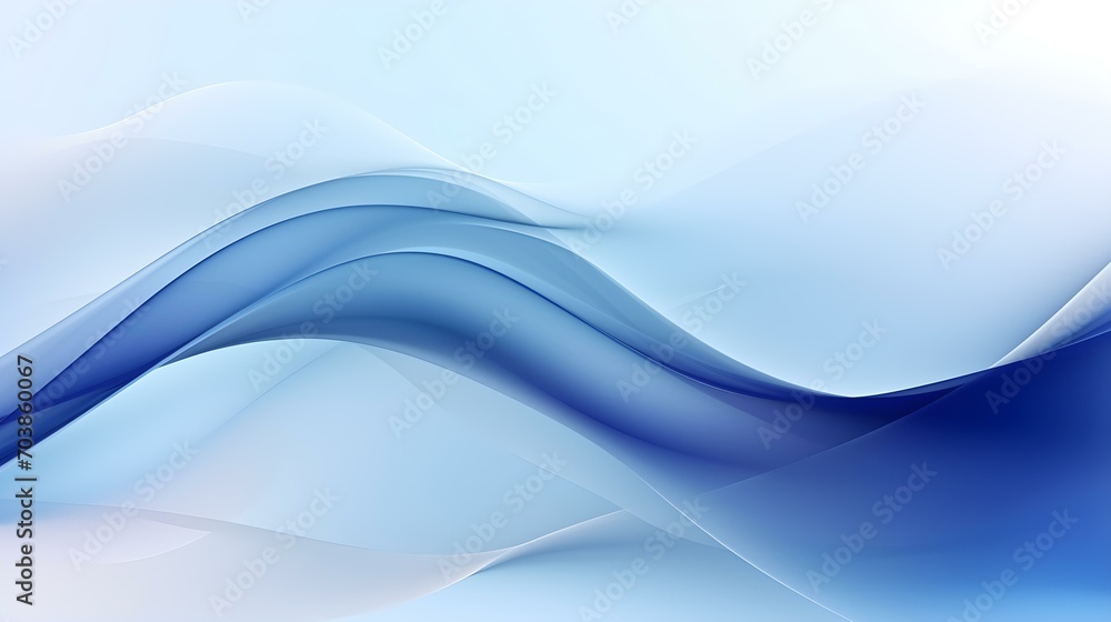 Obraz premium Dynamic Vector Background of transparent Shapes in navy blue and white Colors. Modern Presentation Template
