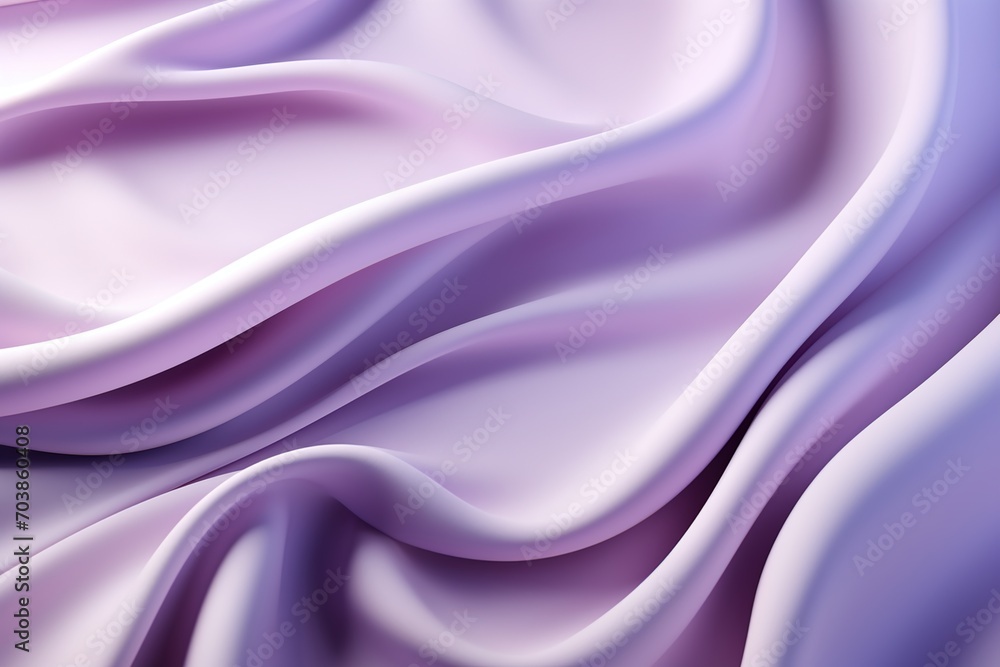 Purple silk fabric with gentle waves Purple silk fabric with gentle waves