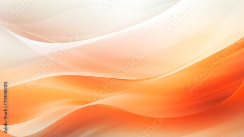 Dynamic Vector Background of transparent Shapes in orange and white Colors. Modern Presentation Template