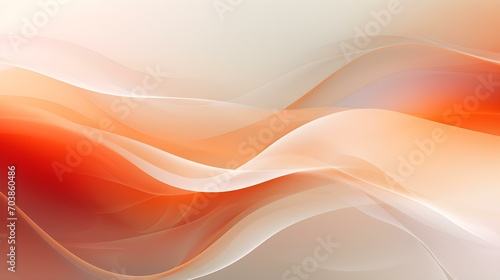 Dynamic Vector Background of transparent Shapes in orange and white Colors. Modern Presentation Template