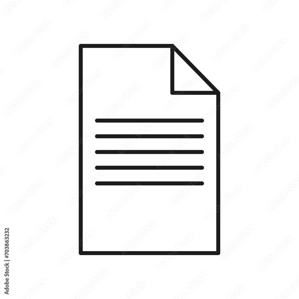 paper or file icon paper or file icon