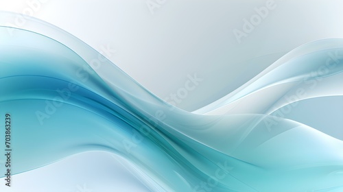 Dynamic Vector Background of transparent Shapes in turquoise and white Colors. Modern Presentation Template