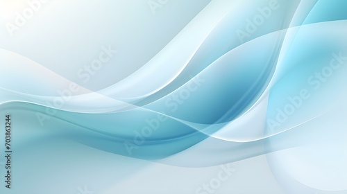 Dynamic Vector Background of transparent Shapes in turquoise and white Colors. Modern Presentation Template © drdigitaldesign