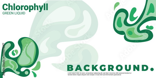 chlorophyll abstract graphic organic paper cut shapes. Dynamical waves, fluid shapes. banners with flowing lines, and eco quotes. fire banner. text space for typography.	