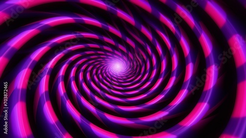 Mesmerizing Spiral Illusion  Contemporary Graphic Design Art with Vibrant Energy and Hypnotic Flow